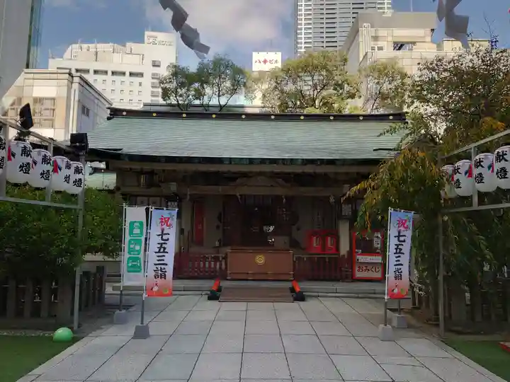 露天神社(お初天神)の本殿・本堂