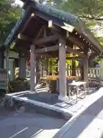 伊勢山皇大神宮の手水舎