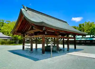 宗像大社の手水舎