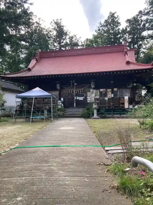 岡部春日神社~👹鬼門よけの🌺花咲く🌺やしろ~(福島県)