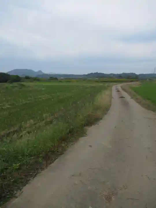 裏つくば、恋瀬川沿いの神社(茨城県)
