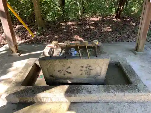 窯神神社の手水舎