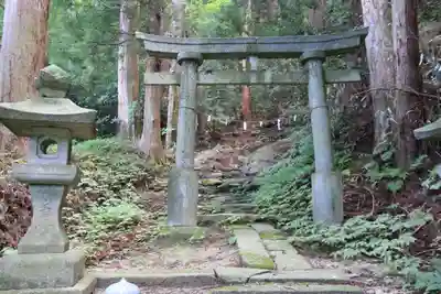 木幡山隠津島神社(二本松市)の鳥居