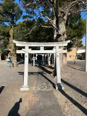 大幡八幡神社の鳥居
