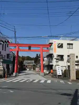 箭弓稲荷神社の鳥居
