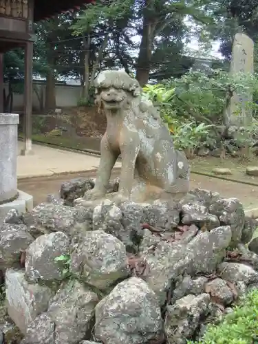 東勝寺宗吾霊堂の狛犬