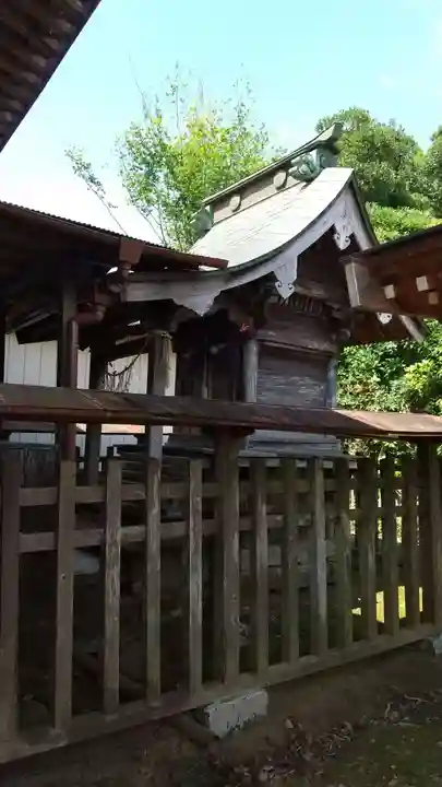 借宿神社の本殿・本堂