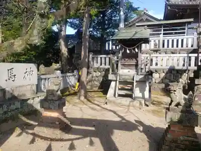 村國真墨田神社の末社・摂社