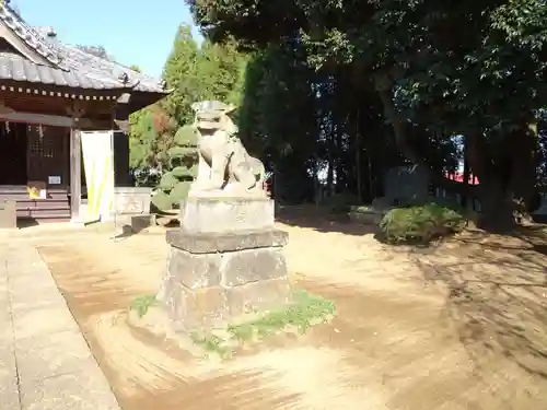 伏木香取神社の狛犬