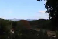 油井神社の景色