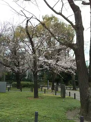 靖國神社の庭園