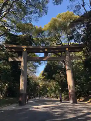明治神宮の鳥居