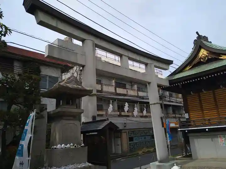 高木神社の鳥居