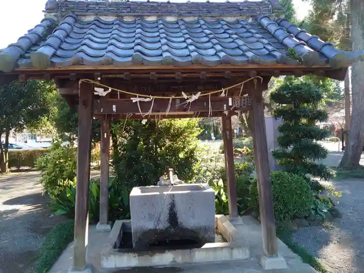 世良田東照宮の手水舎