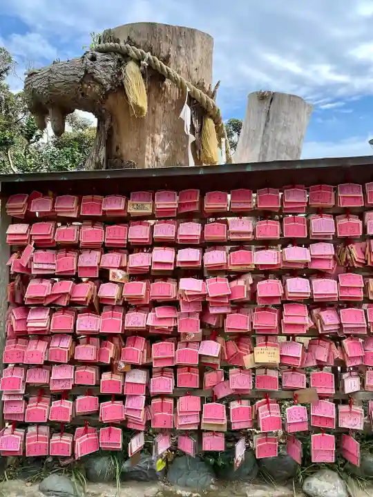 江島神社の絵馬