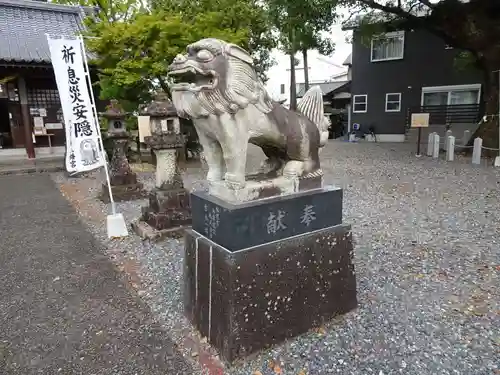 本戸馬場八幡宮の狛犬