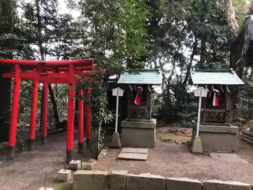 馬路石邊神社の末社