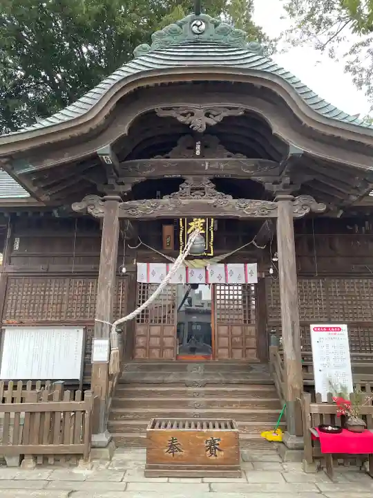 阿邪訶根神社の本殿・本堂