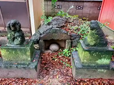 田中稲荷神社の狛犬