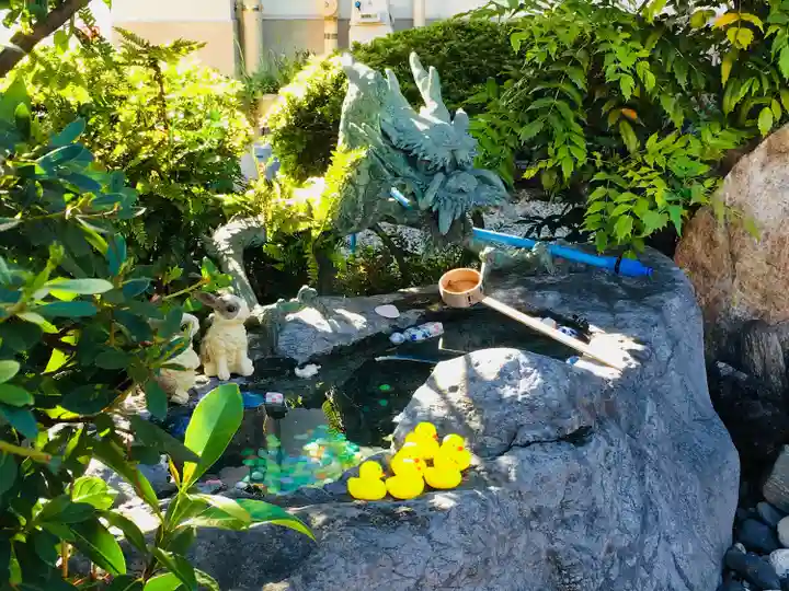 青龍寺の手水舎