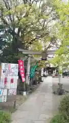 江北氷川神社の鳥居