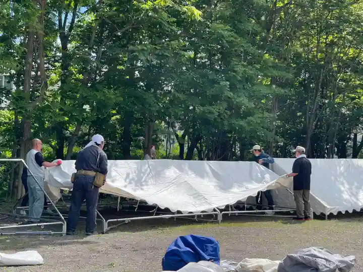 釧路一之宮 厳島神社のお祭り