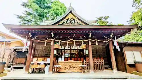 鳩ヶ谷氷川神社の本殿