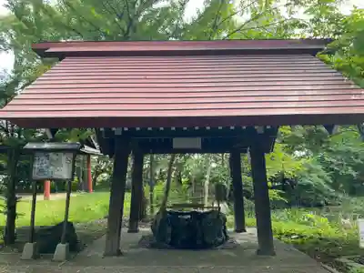 永山神社の手水舎