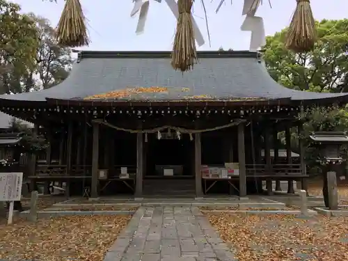 千栗八幡宮の本殿