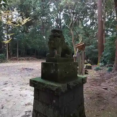 鴨大神御子神主玉神社の狛犬