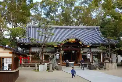 杭全神社の本殿・本堂