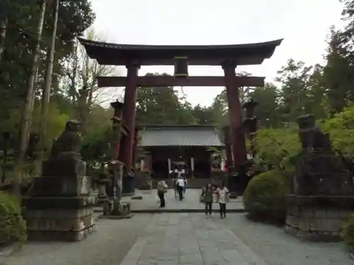 北口本宮冨士浅間神社の鳥居