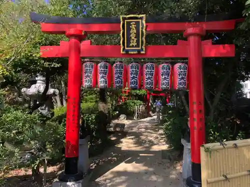 田村神社の鳥居