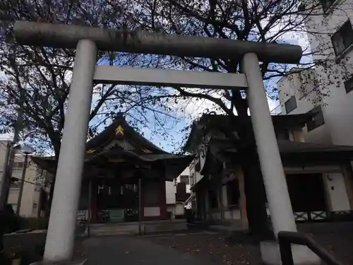 浅草富士浅間神社の鳥居