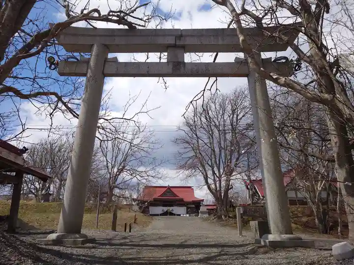 釧路一之宮 厳島神社の鳥居