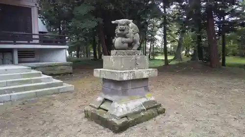 長沼神社の狛犬