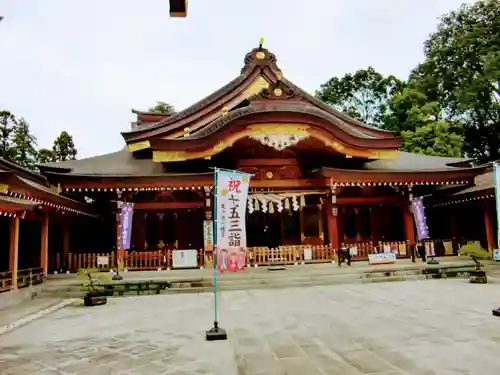 亀ケ池八幡宮の本殿・本堂
