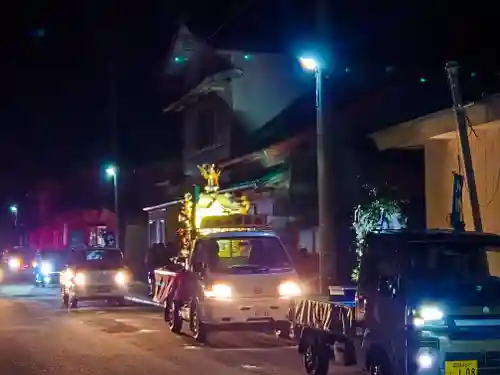 尻岸内八幡神社のお祭り