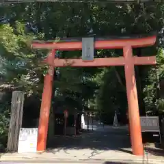 赤城神社の鳥居