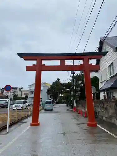 森戸大明神（森戸神社）の鳥居