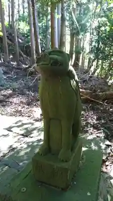 五十鈴神社の狛犬