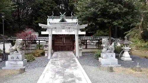 青賀原神社の鳥居