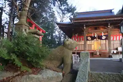 阿久津「田村神社」(郡山市阿久津町)旧社名:伊豆箱根三嶋三社の本殿・本堂