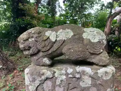 賀茂神社の狛犬