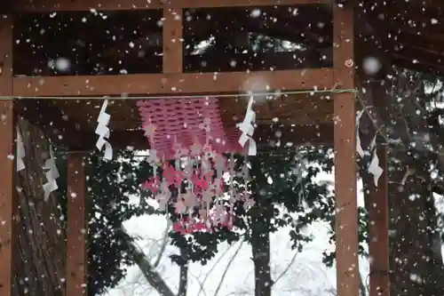 阿久津「田村神社」（郡山市阿久津町）旧社名：伊豆箱根三嶋三社の手水舎