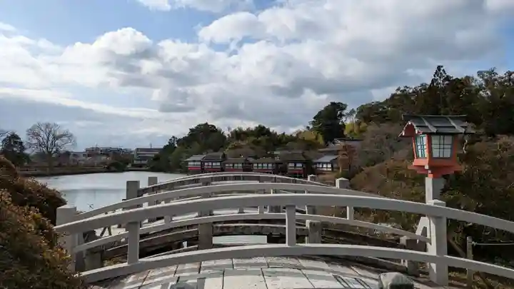 長岡天満宮の庭園