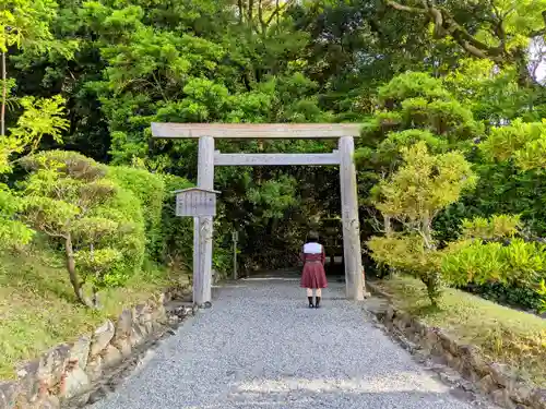 月讀宮（皇大神宮別宮）の鳥居