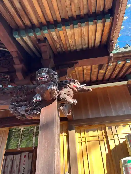 白笹稲荷神社の芸術