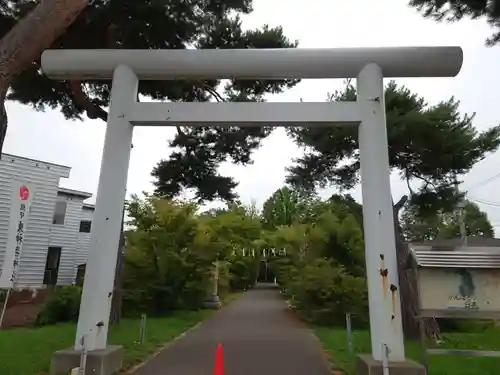 東神楽神社の鳥居