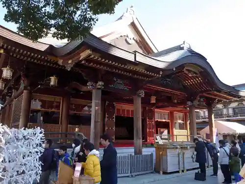 湯島天満宮の本殿・本堂
